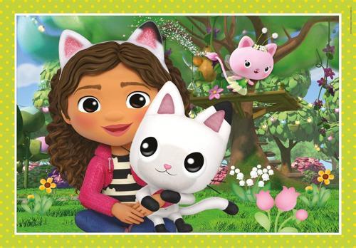 Gabby's Dollhouse 4 in 1 Puzzle 72 Parça 21524