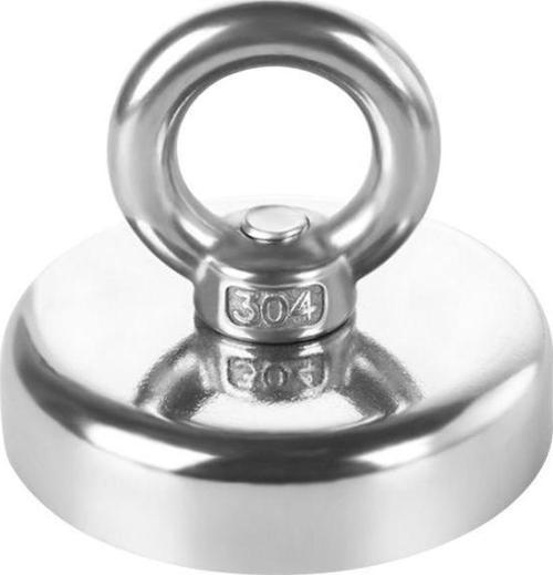 D25 19kg Fishing Magnet 25mm Askılı Güçlü Neodyum Mıknatıs