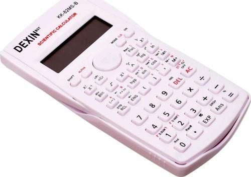 Dexin 240 Fonksiyonlu Çift Satır Bilimsel Hesap Makinesi Beyaz