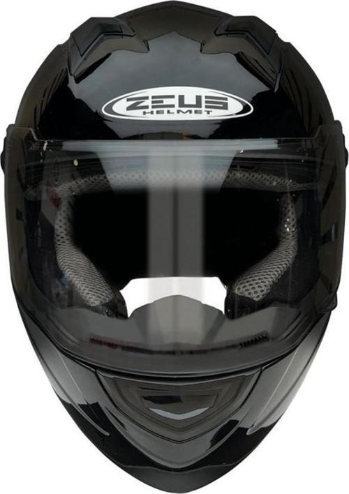 Zs-811a Kapalı Kask Siyah MEDIUM