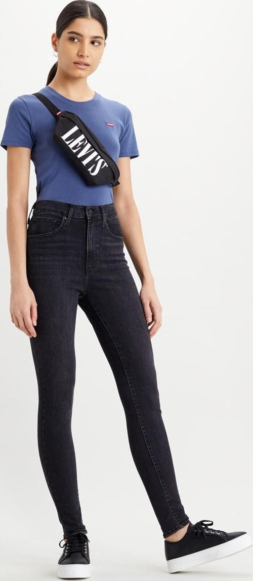 Mile High Super Skinny Kadın Jean Pantolon - Black Ground