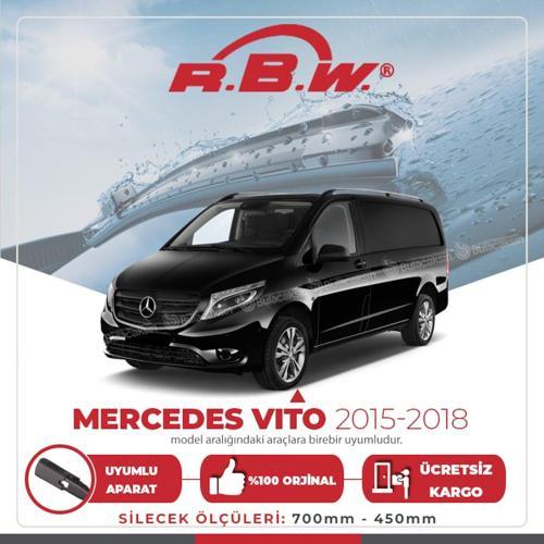 Muz Silecek Takımı Mercedes Vito 2015-2018 ile uyumlu