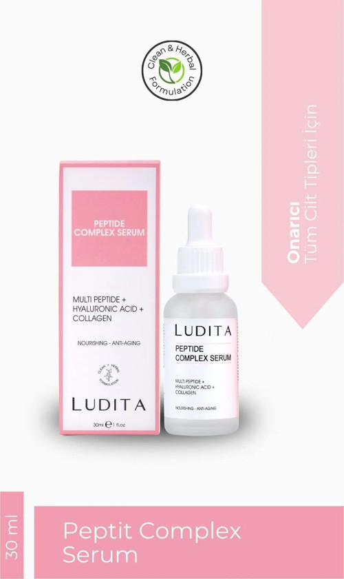 İnce Çizgi ve Kırışıklık Karşıtı, Yoğun Nemlendirici Peptit Kompleks Serum