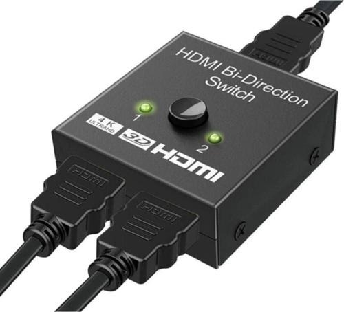 Hdmi Bi-direction Switch 2 Port Çift Yönlü Hdmi Switch Splitter Ekran Monitör Çoklayıcı