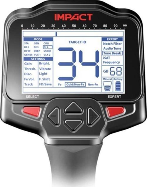 &Makro Impact Pro Özel Paket Multi Frekans 5Khz/14Khz/20Khz Hafif Dedektör