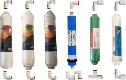 Aquabir Membranlı Ph Alkali Filtreli Inline 6 Aşama Filtre Seti