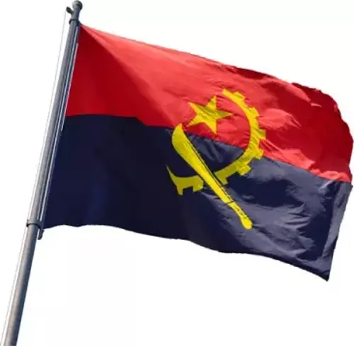 Angola Devlet Bayrağı 100x150 cm
