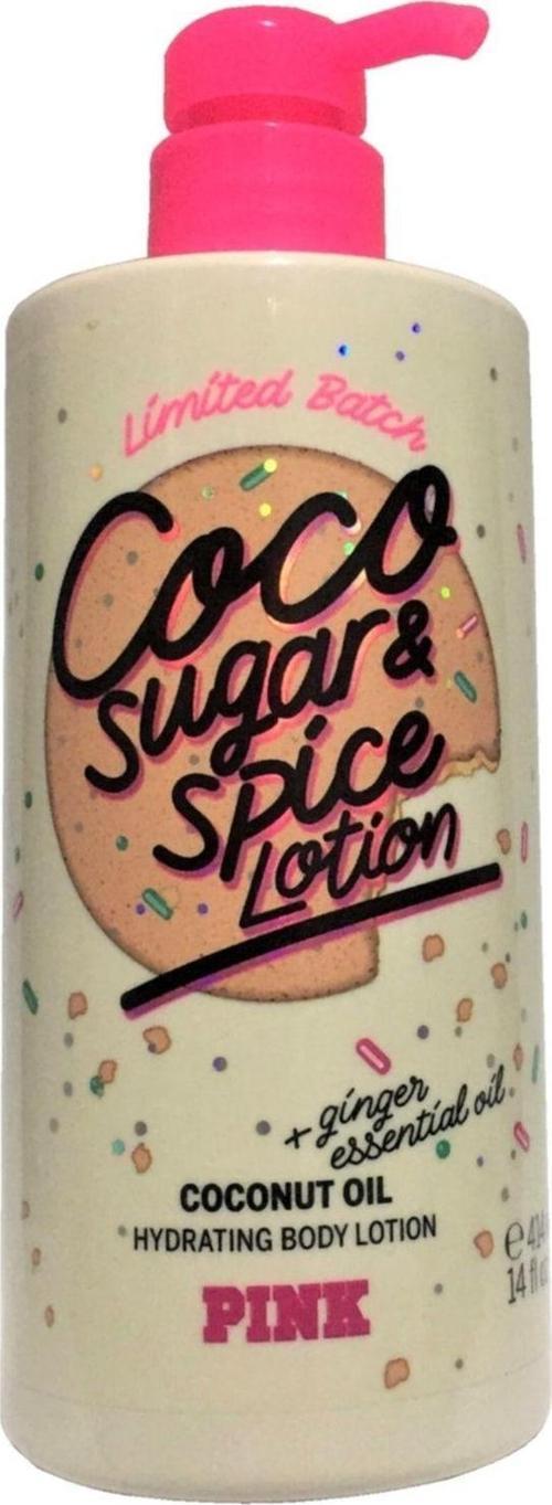 Pink Coco Sugar & Spice + Ginger Essential Oil 414 Ml Kadın Vücut Losyonu