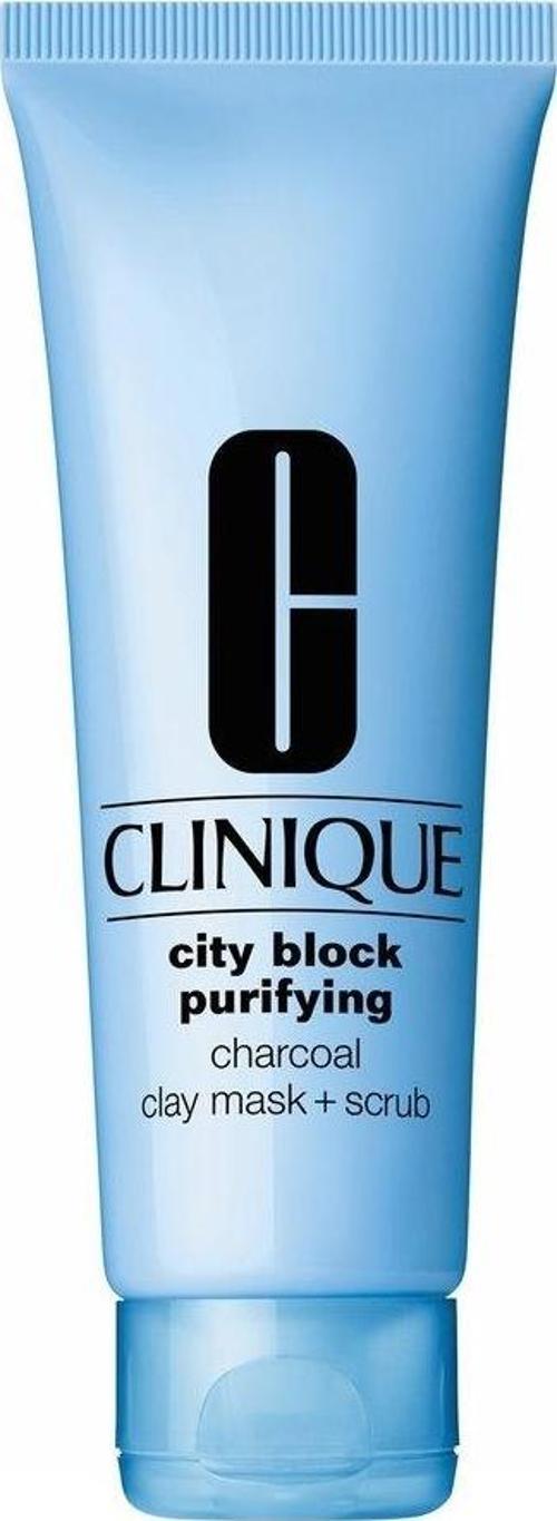 City Block Purifying Charcoal Clay Mask+Scrub