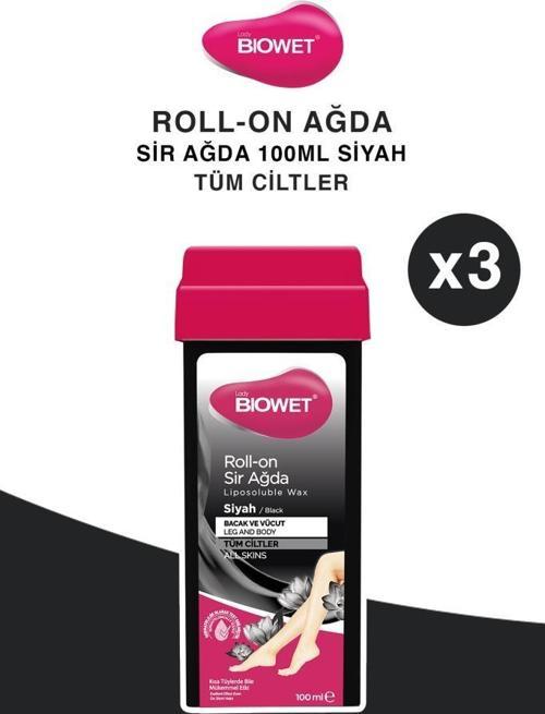 Black Sir Ağda Rollon Ağda X3