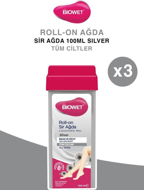 Silver Sir Ağda Rollon Ağda X3