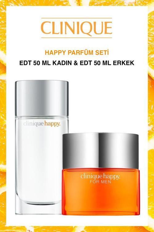 Happy Kadın-Erkek Parfüm Seti 50ml