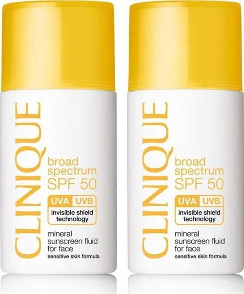 Yağ İçermeyen Yüz Güneş Koruma Kremi Spf 50 İkili Set