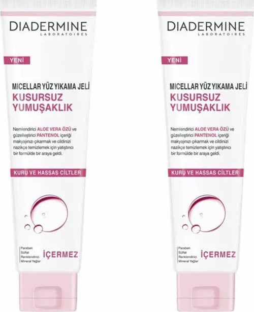 Mıcellar Yüz Yıkama Jeli Kusursuz Yumusaklık 150 ml x 2 Paket