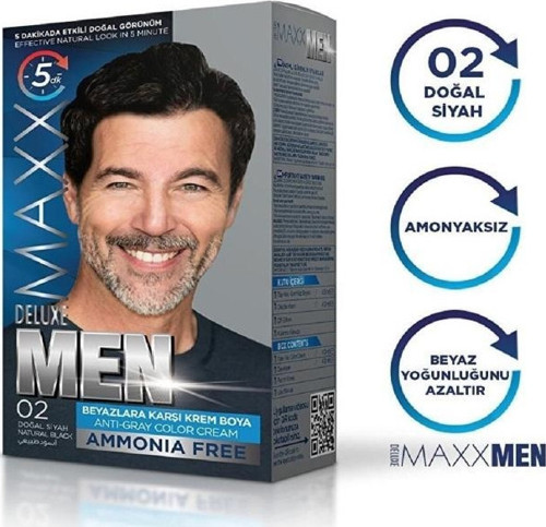 Man 0.2 Doğal Siyah Saç Boyası
