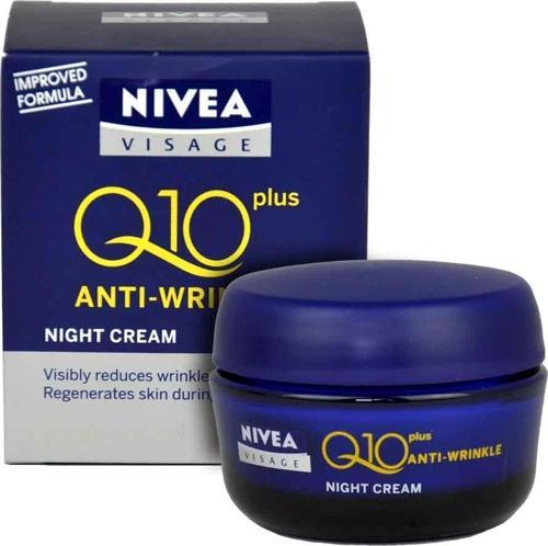 Kırışıklık Karşıtı Q10 Gece Kremi 50 ml