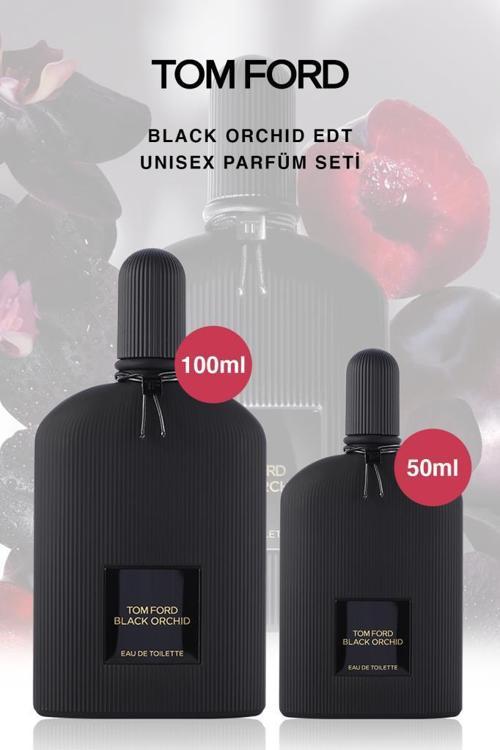 Balck Orchid Klasik Kadın-Erkek Parfüm Seti 100+50ML