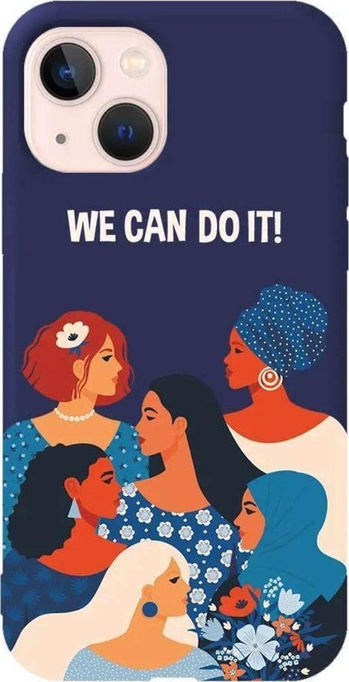 Iphone 14 Plus Lacivert Renkli Silikon Telefon Kilifi - We Can Do It! 2