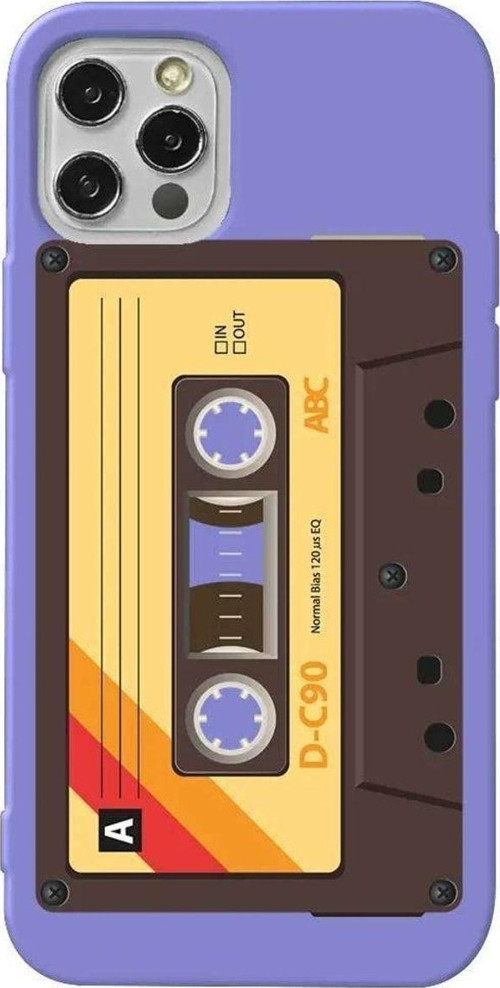 Iphone 13 Pro Lila Renkli Silikon Telefon Kilifi - Awesome Kaset