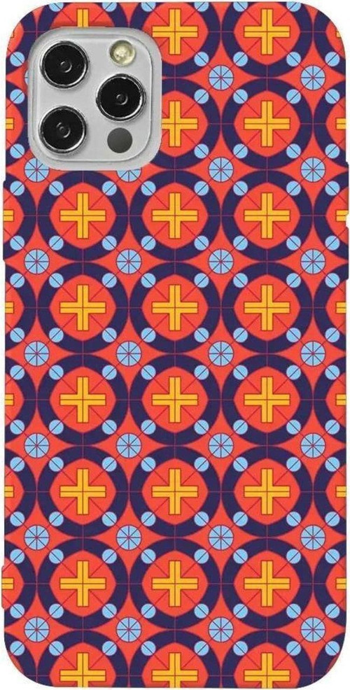 Iphone 12 Pro Max Turuncu Renkli Silikon Telefon Kilifi - Ottomans Tiles