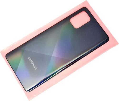 Samsung Galaxy A71 A715 Arka Pil Batarya Kapağı SİYAH