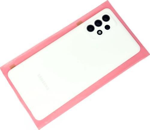 Samsung Galaxy A72 A725 Arka Pil Batarya Kapağı (FULL Kamera Lensli) BEYAZ