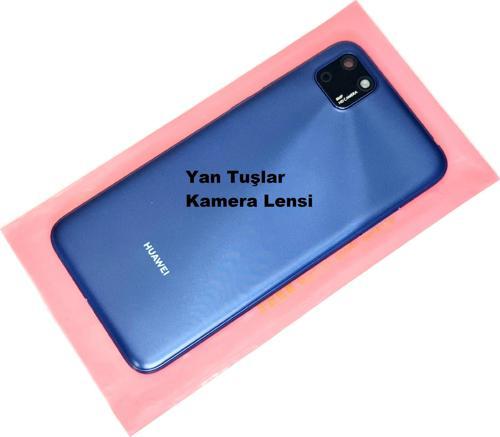 Huawei Y5P Kasa Arka Pil Batarya Kapağı MAVİ
