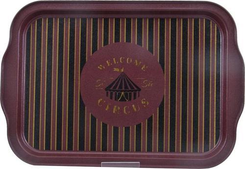 Ee162-T8 Circus Desenli Dikdörtgen Tepsi 22X32 Cm