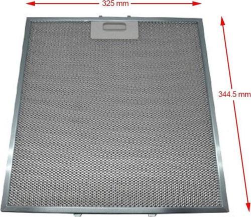 Davlumbaz Tel Filtre, 344.5x325 mm