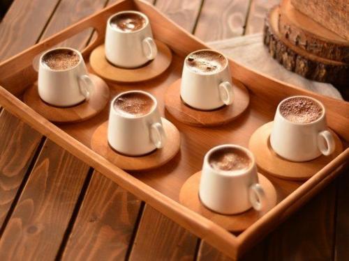 Ottoman 6 Kişilik Kahve Takımı Sade