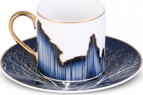 Emirgan 6 Kişilik Kahve Fincan Takımı