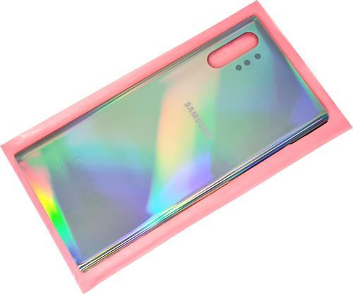 Samsung Galaxy NOTE 10 PLUS Arka Pil Batarya Kapağı (CAM) GRİ