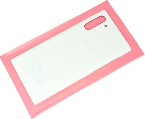 Samsung Galaxy NOTE 10 Arka Pil Batarya Kapağı (CAM) BEYAZ