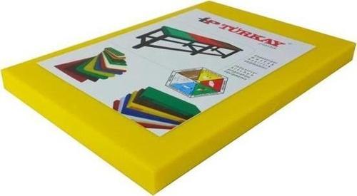 Polietilen Kesme Tahtası Sarı 50x30x2cm