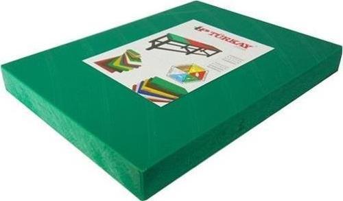 Polietilen Kesme Tahtası Yeşil 40x25x2cm