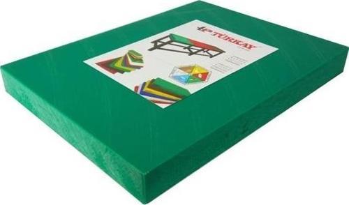Polietilen Kesme Tahtası Yeşil 50x30x4cm