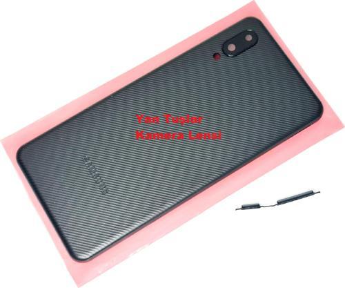 Samsung Galaxy A02 Kasa Arka Pil Batarya Kapağı SİYAH