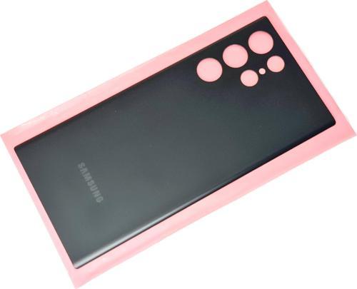 Samsung Galaxy S22 ULTA Arka Pil Batarya Kapağı (CAM) SİYAH