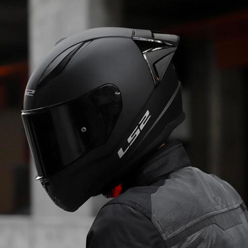 Rapid 2 Full Face Motosiklet Kaskı Siyah Vizör - Yarış Spoiler