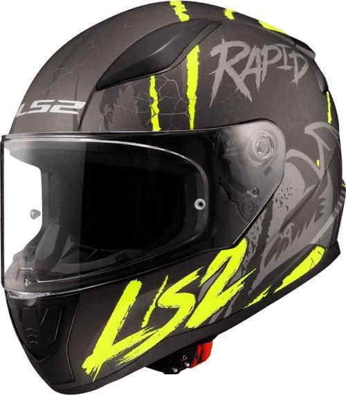 Rapid 2 Raven Kapalı Kask
