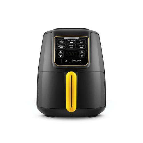 Air Pro Cook 3 in 1 XL Ev Yemeği, Közleme, Airfryer Black Gold 4L