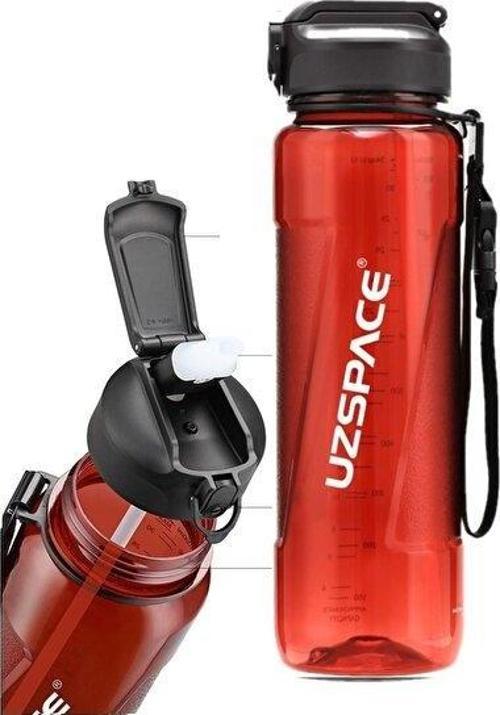Vagonlife 6056 850ml Kırmızı Pipetli Matara