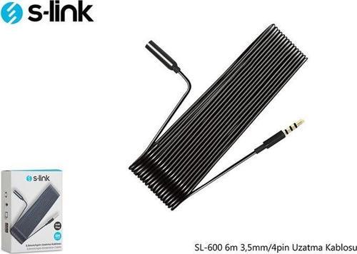 SL-600 6m 3,5mm-4pin Uzatma Kablosu