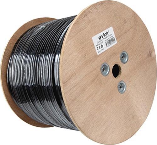 SL-CAT609 305m 23AWG 0.56mm CCA Double Jack GRİ+Siyah