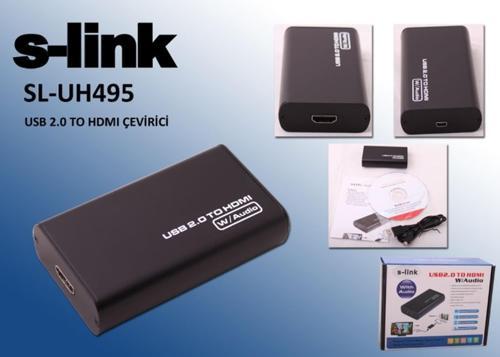 SL-UH495 Usb 2.0 To Hdmı Dönüştürücü