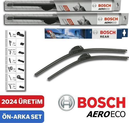 Kia Sportage Ön Arka Silecek 2011-2015 Bosch Aeroeco-Rear