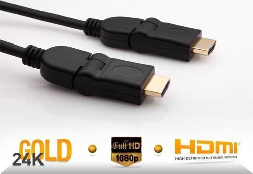SLX-318 HDMI M-M 5m Altın Uçlu 24K + L Kon. 1.4 Ver. 3D Kablo