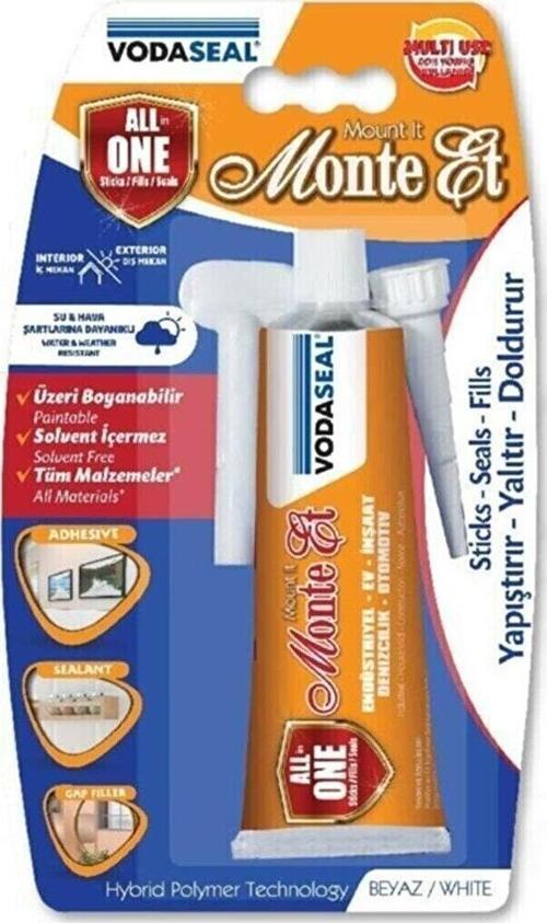 Beyaz Monte ET 75Gr (Yapıştırır-Yalatır-Doldurur)