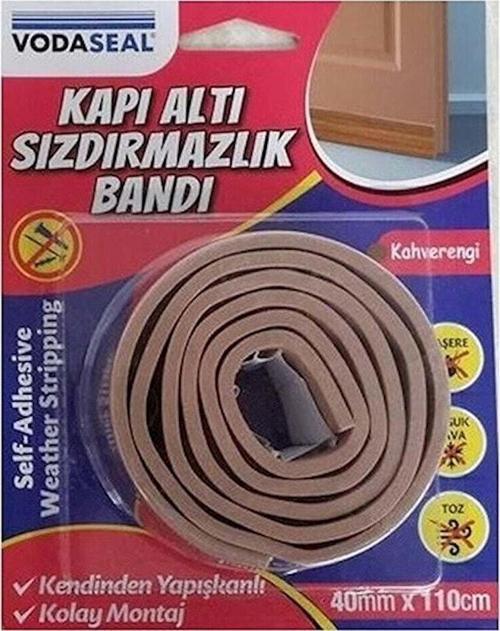 Sw-002 Kapı Altı Sızdırmazlık Bandı Kahverengi 40mmX110cm