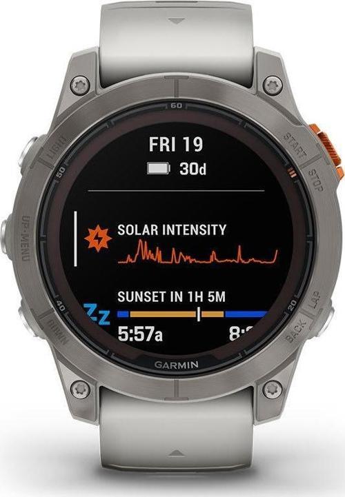 Fenix 7 Pro Sapphire Solar Edition Beyaz-Turuncu (GARMİN TÜRKİYE GARANTİLİ)